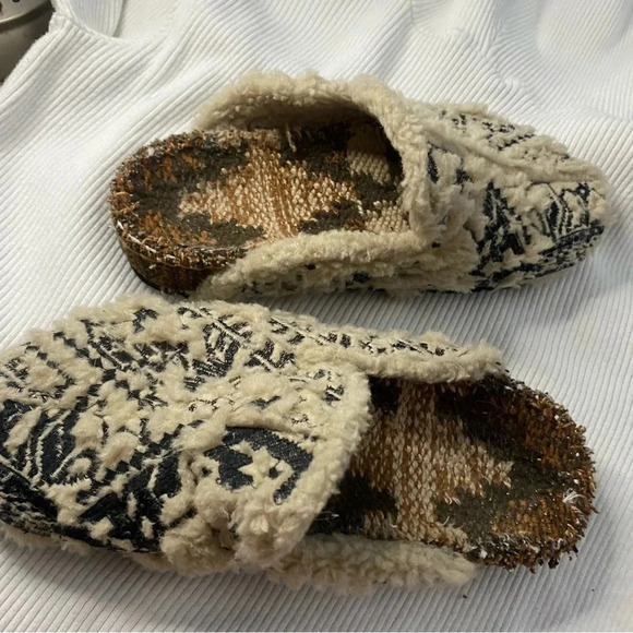 Free people textile Damon cozy mule shoes - Picture 7 of 8